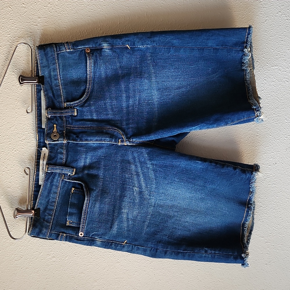 Anthropologie Pilcro And The Letterpress Shorts Mid-Rise Slim Size 27